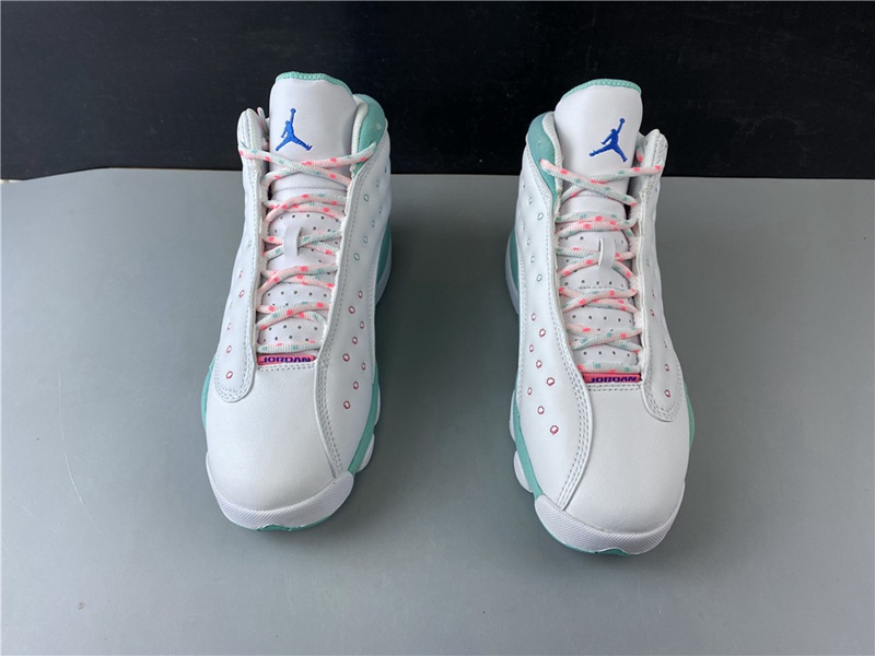 AIR JORDAN 13 Aurora Green GS(439358-100)
